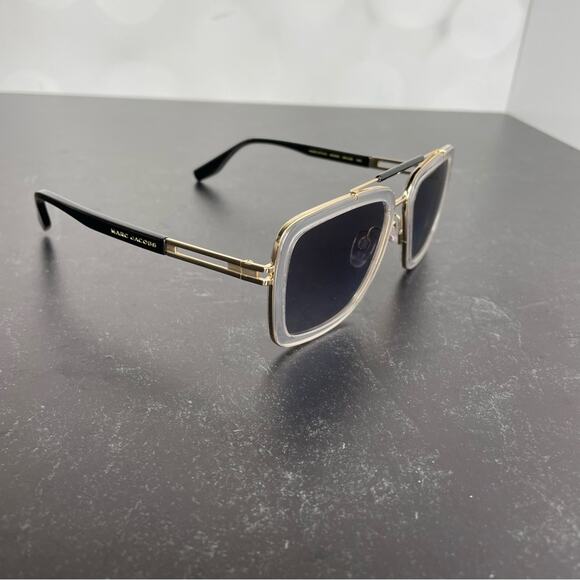 Marc Jacobs MARC 674/S 900/9O CRYSTAL Metal Sunglasses Men’s Sz 55-20-145 - Picture 5 of 10
